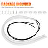 2 Pcs Drl 60Cm Led Strip Lights Daytime Running Lights Turn Signal Bulbs 12V Flexible Styling Headlight Fog Lamps White