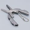 Portable Multifunction Folding Plier Stainless Steel Foldaway Knife Keychain Screwdriver Outdoor Mini Turtle Back Pliers