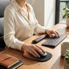 Ergonomic Keyboard Hand Cushion Slow Rebound Wrist Rest Pad Mouse Palm Mat  Computer Accessories
