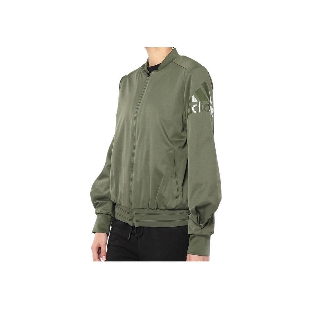 Adidas Sports Lifestyle Series Fem Jkt Wv Bomb Comfortable Soft Versatile Skin-Friendly Breathable Jacket Women Jacket Green DX9705