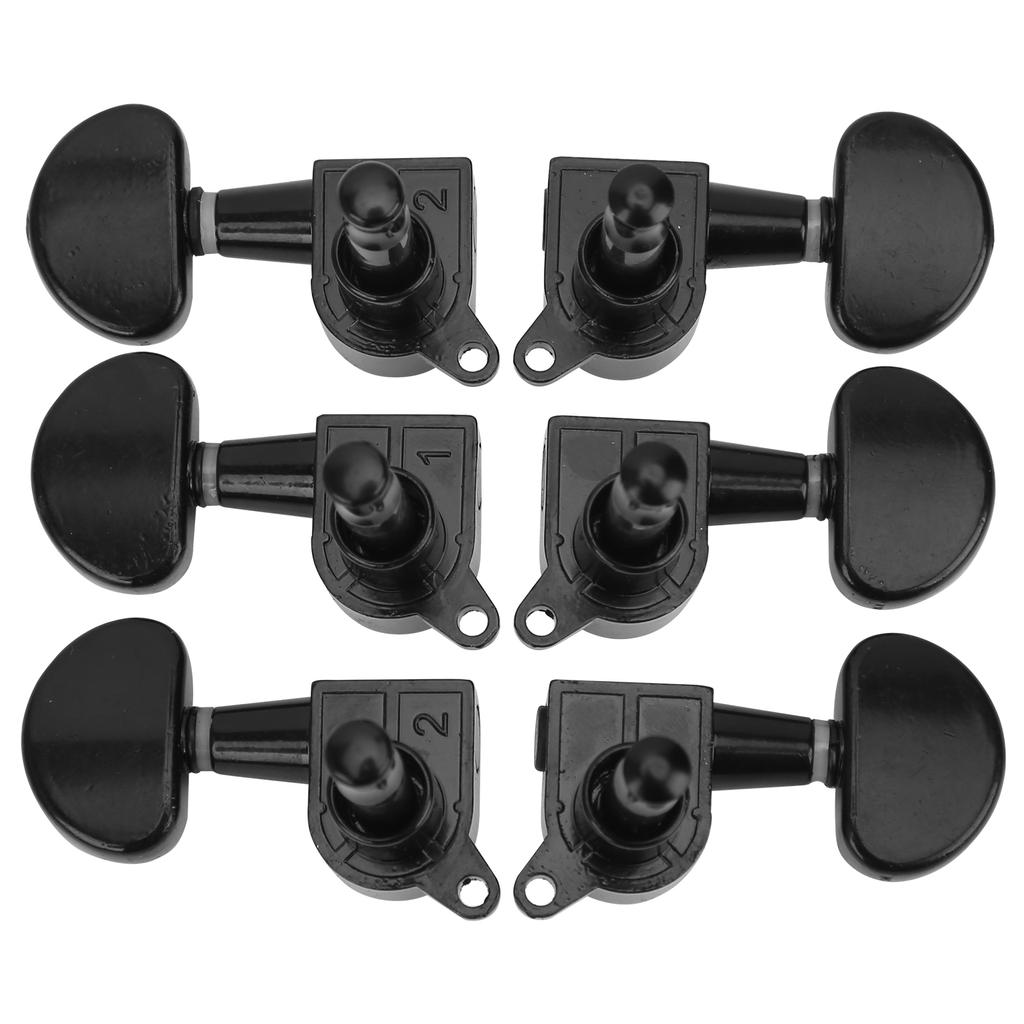 Strings Tuning Pegs 3 Left 3 Right Electric Guitar Locking Tuners Musical Instrument Supplies