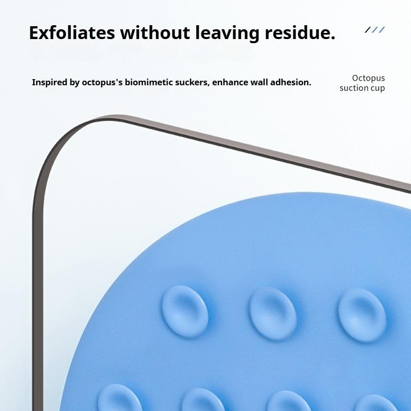 Lazy Bath Back Scrubbing Mat Bathroom Bath Foot Massage Non-slip Mat Foot Scrubbing Dead Skin Brush Suction Cup Back Scrubbing Wall Sticker