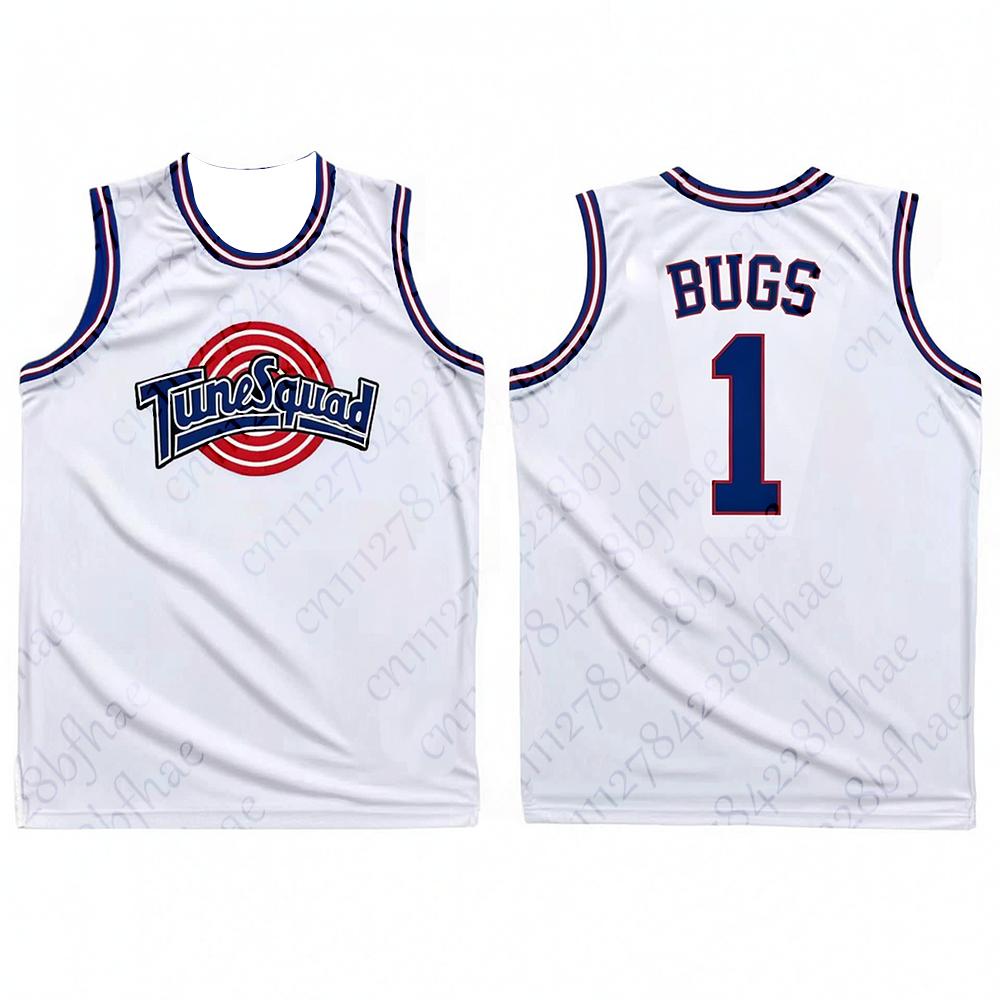 Space Jam Tune Squad Movie Basketball Jersey Retro Breathable Quick-Dry Men's And Women's Athletic Sport Tank Top for Children