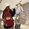Schoolbag Casual Versatile School Bag College Students Junior High School Students Large Capacity Simple Backpack Computer Backpack Men's and Women's 
