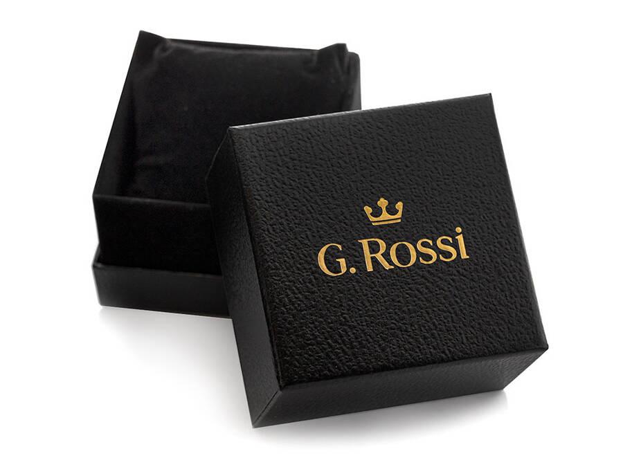 Zegarek Męski G. Rossi - Blues (Zg094G) Black/Rose + Box