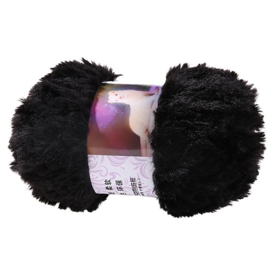 1 Roll 50g Fluffy Skin-frendly Crochet Thread Polyester Clear Texture Knitting Cotton Yarn Clothing Accessories
