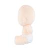 Kiyohara's Favorite Plushie, Plushie Body Wawa-chan, Sitting, 14cm X 20cm X 9cm, Sakura Milk Color, Wig & Dedicated Pants Patternrecipe QR Code NUI-23