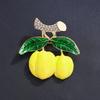 1Pc Cute Durian Brooch for Men Women Exquisite Durian Fruit Pins Trendy Accessories Party Summer Holiday Gift