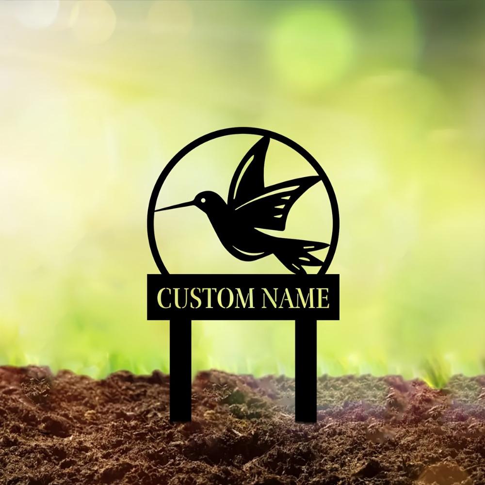 

Personalized Metal Garden Stakes Custom Lawn Sign Outdoor Decor Thoughtful Gift Yard Art TYDZ003048