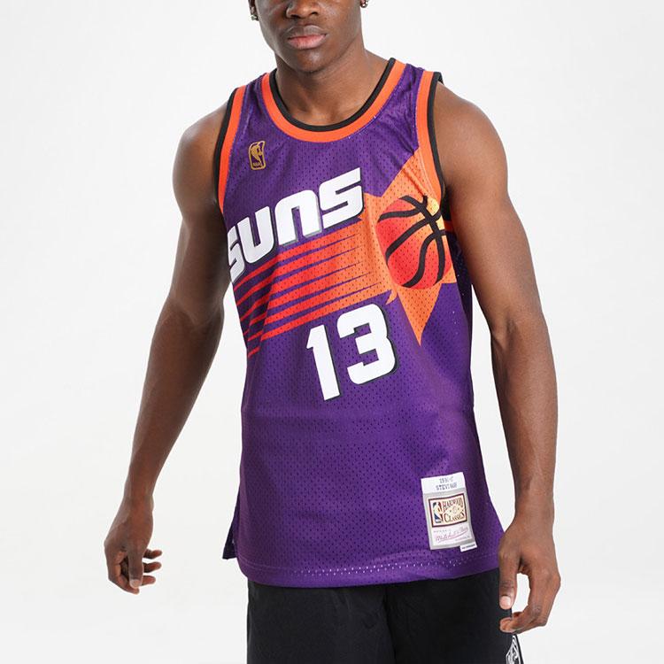 Mitchell Ness x Nba Phoenix Suns 1996 Steve Nash Split Swingman tank top SMJY3136-PSU96SNAPURP
