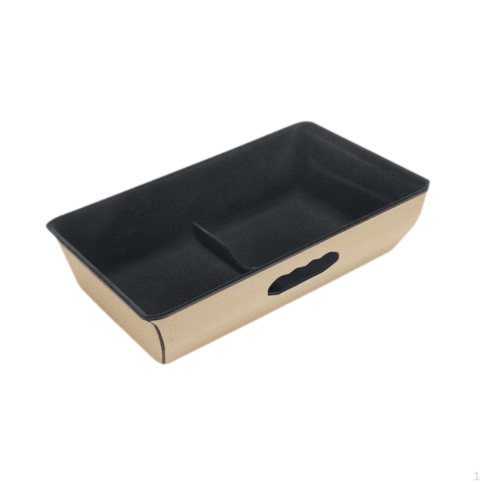 

Car under Seat Storage Box Container Easy Installation Front Drawer for Model Y хакі