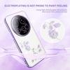 KADEM For Xiaomi 15 Ultra Case Flower Rhinestone Decor Electroplating TPU Phone Cover