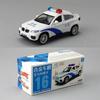 Police Simulation Alloy Car Model Children Toy For Collection Play And