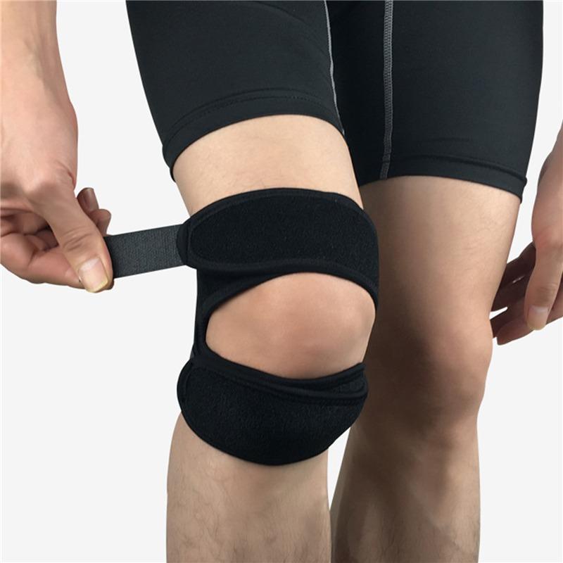 1pc Sports Knee Support Patella Belt Bandage Tape Sport Strap Knee Pads Protector Band Soccer Basketball Single Sport Knee Brace