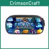 Estojo Roblox Blox Fruits com Material de Nylon para Crianças e Estudantes
