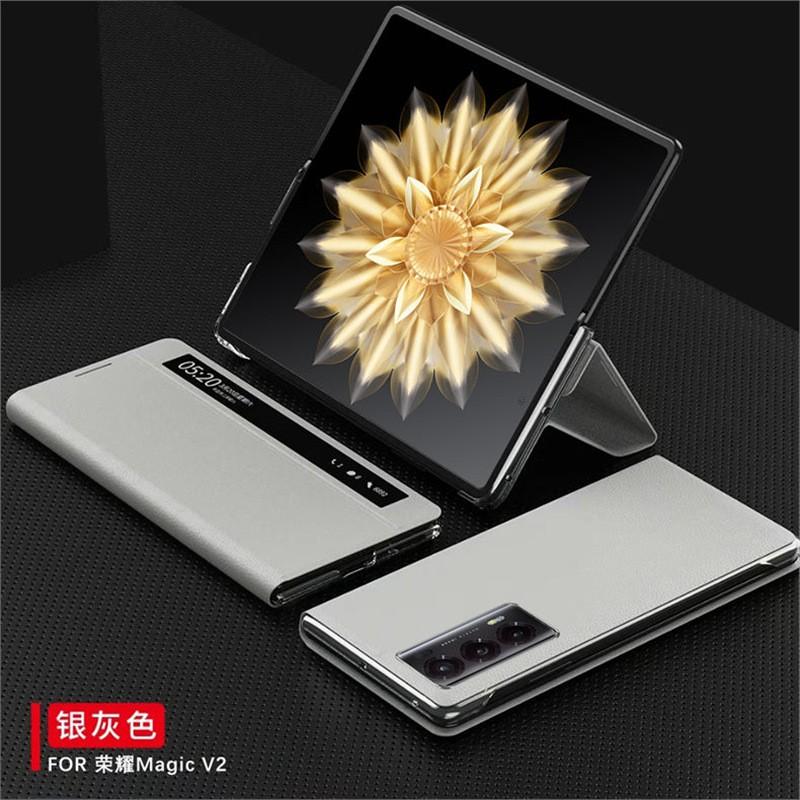 Full Coverage Flip Leather Case Honor Magic V2 Vs2 Ultimate Edition Shockproof Magnetic Business Style
