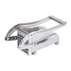 Stainless Steel French Fry Cutter Potato Chipper Multi Function Manual Cutter Perfect for Potato, Cucumber, Fruits Cutting