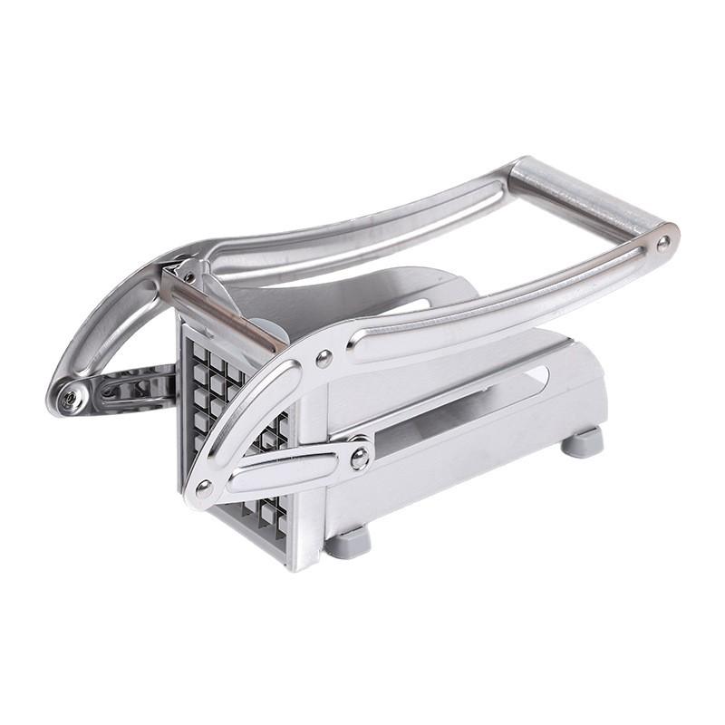 

Нержавеющая сталь Картофелерезка Фри Картофелерезка Многофункциональная Ручная Резка Идеально подходит для резки картофеля, огурцов, фруктов