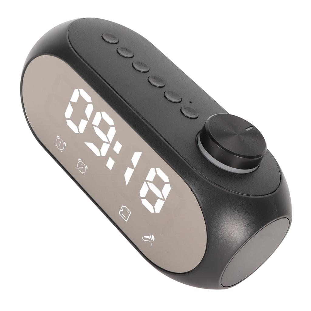 Wireless Bluetooth Speaker RGB Lighting Strong Bass Temperature Display Voice Broadcast FM Radio