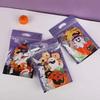 50Pcs New Cartoon Halloween Candy Bag Zipper Closure Pumpkin Ghost Snack Gift Bags Reusable Halloween Cookie Bag Trick or Treat