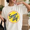 Summer Lemon Shirt Squeeze The Day Citrus Fruit T-Shirt Cute Yellow