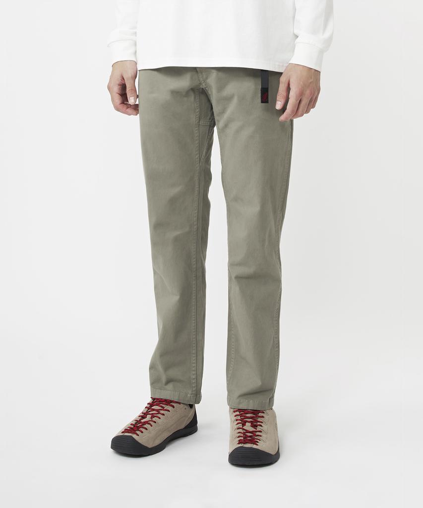 Geulamichi Nn Pants Crop Khaki Grey