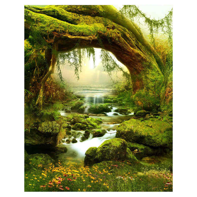 Fairy Tale Scenic Photography Background Backdrop Shooting Photo Studio Prop
