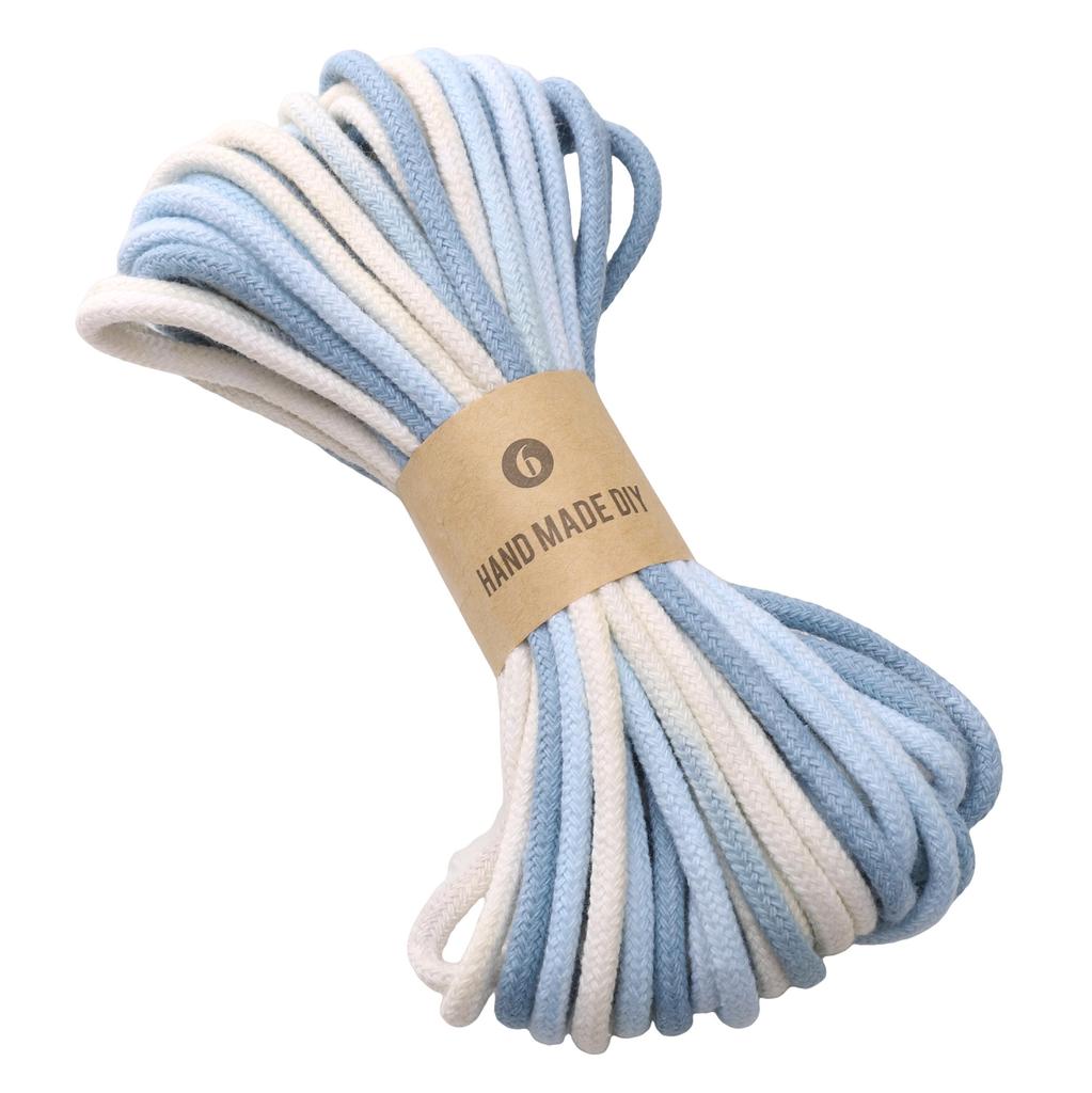 Core Cotton Monochrome Braided Rope Cotton Cord Thread String DIY Beading Bracelet Jewelry Making