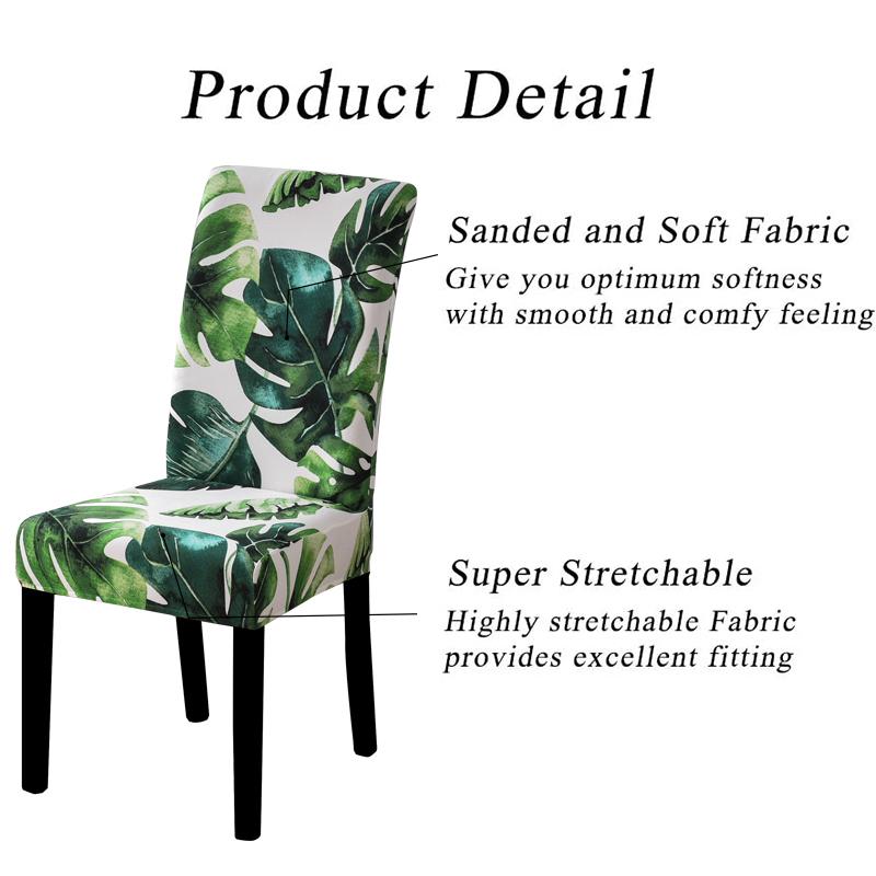 Stretch-Stuhlbezug für Esszimmerstühle, schmutzabweisend, Sitzbezug für Wohnzimmer, Hochzeit, Küche, Hotel, Zeremonie, Bankett, Büro, abnehmbar