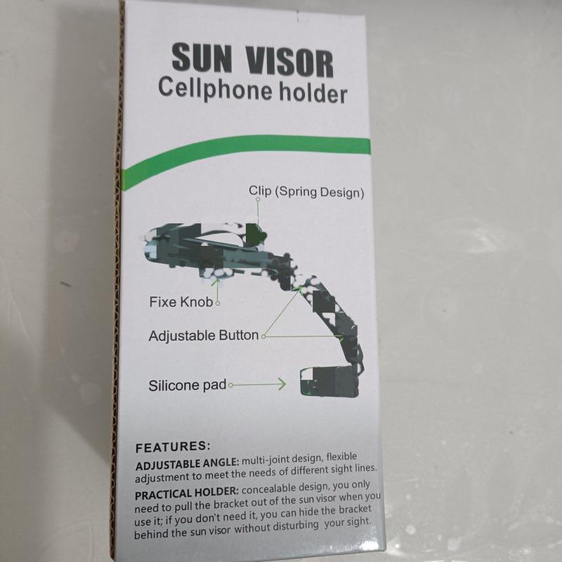 Retractable Anti-Shake Car Phone Holder for Rearview Mirror Navigation