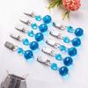 6PCS Heavy Duty Glass Table Cover Pendant with Metal Clip Tablecloth Hanger Tablecloth Clip  Party