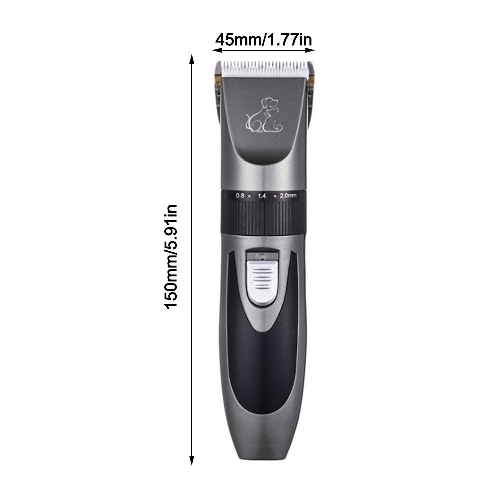 Electric Dog Hair Clipper Waterproof Cat Hair Clipper  for Dogs Teddy Bears and Cats