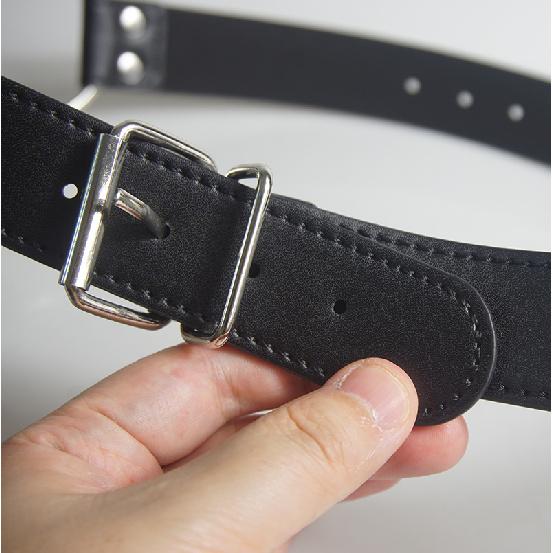 Leather Cock Ring and Butt Plug Dildo Harness,BDSM Chastity Belt Thong-style,Sex Suit Lingerie,Bondage Restraints,Toys For Men