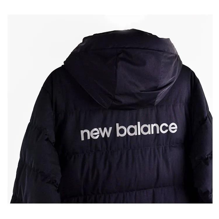 New Balance Down Jackets Men's Black Hooded Moderate Other (Unisex) Down Jackets NP846051 BK