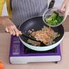 New Non-Stick Cooking Spoons Silicone Stirring Spatula Wooden Handle Shovel Salad Mixing Spoon Cookware Utensils Kitchen Tools