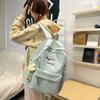Schoolbag Cute Cartoon Puppy Embroidered Schoolbag Female Middle School Student High Value Ins Large Capacity Campus Versatile Backpack