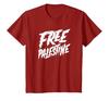 T-shirt Cadeau Soutien à la Protestation Palestine Libre Soutien à Gaza et Jérusalem