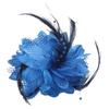 Elegant Flower Feather Hair Clip for Women and Girls Hair Accessory for Weddings Parties and School Performances