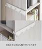 Yamazaki Smart Wall Hanger Set for Color W X 6cm D X X D X X D X H (10070), 5-Hook Boxes, White, 27.5cm 4.2cm H, W10.5" 2.5" 1.7" H, W10.5" 2.5" 1.7"