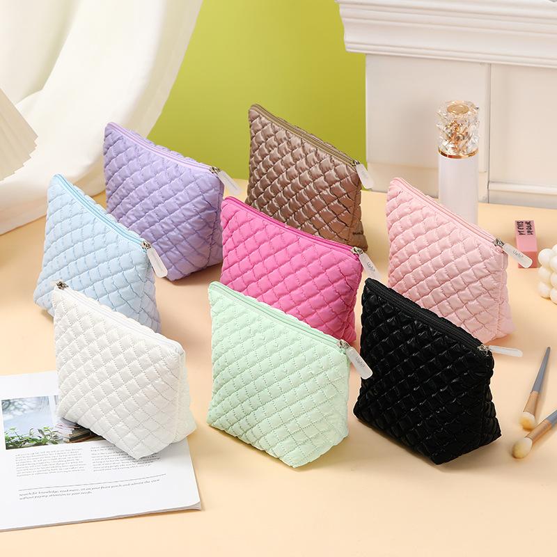 Cute Girls Bubble Makeup Storage Bag Fashion Travel Organizer Lipsticks Cosmetic Pouch Women Portable Zipper Mini Bag