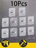 Photo Frame Hanger Clips, Damage-Free Wall Mounting Hooks, Suitable For Wedding Photos, Paintings, No Drilling Required