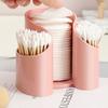 Plastic Cotton Swab Storage Box Dustproof Cotton Pad QTips Holder  Desktop Countertop