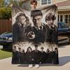 1pc Harry Potter Hogwarts School of Witchcraft and Wizardry Outdoor Flannel Throw Blanket All Season Soft Warmth,Home Decor 1031069