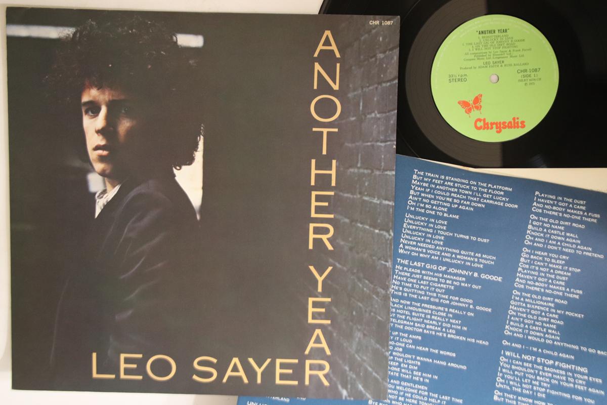 

LP Record LEO SAYER - Another Year CHR1087 CHRYSALIS 1975 UK Rock Used