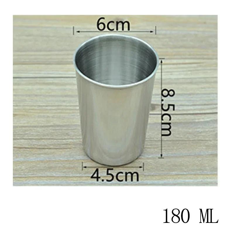 1pcs Stainless Steel Coffee Mug with Straw Lid Portable Coffee Cup Drinking Beer Milk Water Cup Restaurant Bar Party