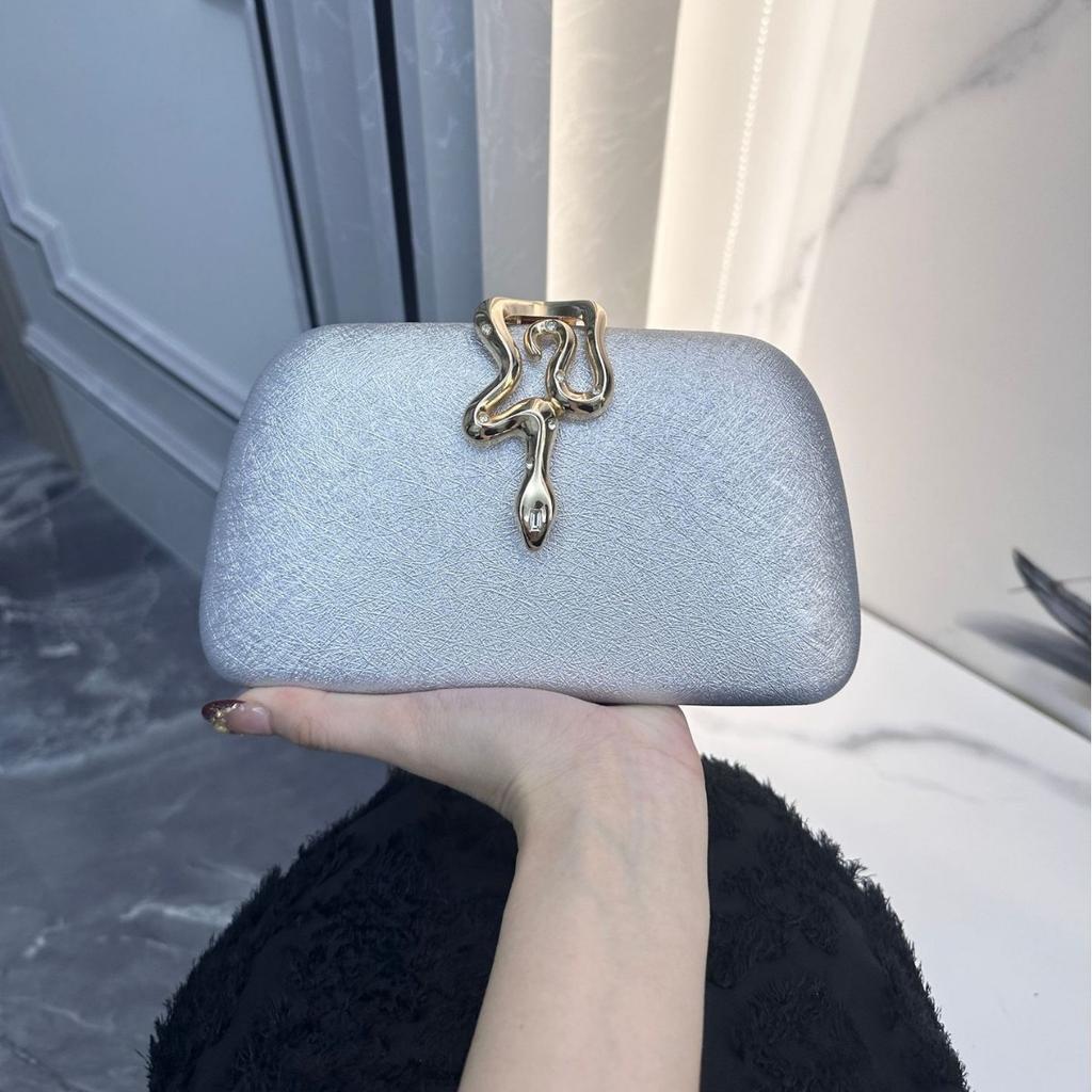 Fashi Serpentine Chain Banquet Bag Crossbody Bags for Women Shoulder Bags Dinner Bag Purse and Handbags Designer Bags