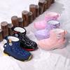 Kids' Mid-Calf Snow Boots: Warm, Thick, Plus-Velvet Winter Style for Boys & Girls