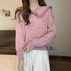 Long-sleeved Sweater Women's Autumn and Winter Doll Neck Short Design Top Sweater