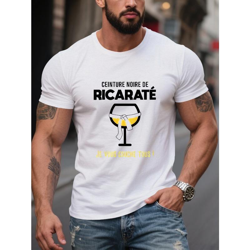 Humor Fun French Aperitif Crinkle Men S T-Shirt S