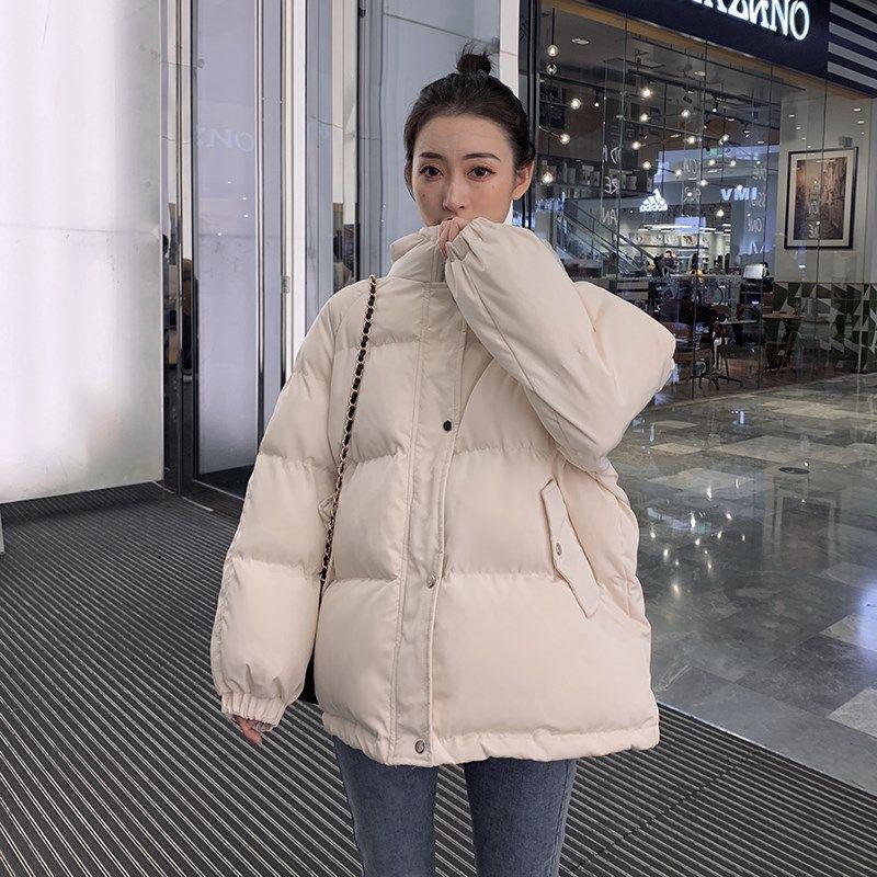 Hong Kong-Style Women's Loose Thick Hooded Jacket for Autumn/Winter